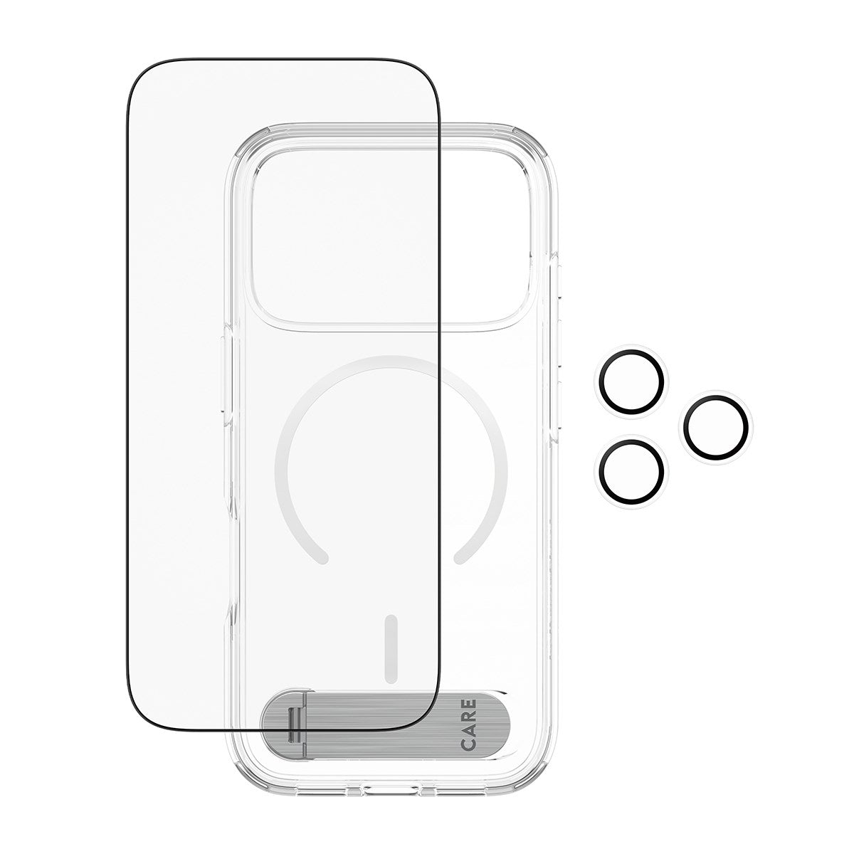 PanzerGlass® | CARE by PanzerGlass® 3-in-1 Kick Pakke iPhone 17 Pro